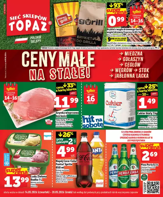 Katalog Topaz | Świetne rabaty na wybrane produkty | 2026-05-14T00:00:00.000Z - 2026-05-20T00:00:00.000Z