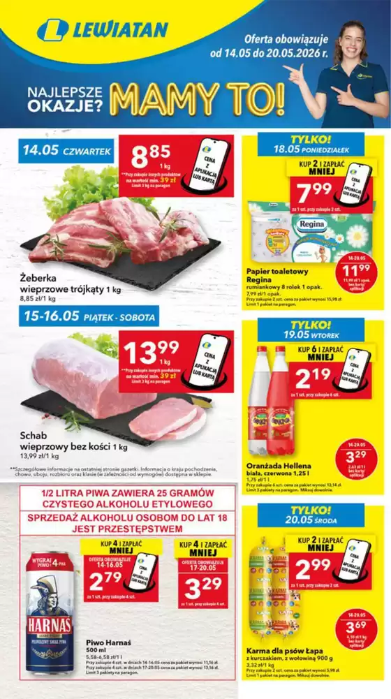 Katalog Lewiatan | Najlepsze oferty dla wszystkich łowców okazji | 2026-05-14T00:00:00.000Z - 2026-05-20T00:00:00.000Z