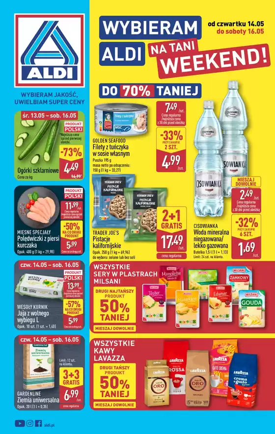 Katalog Aldi | Odkryj atrakcyjne oferty | 2026-05-13T00:00:00.000Z - 2026-05-16T00:00:00.000Z