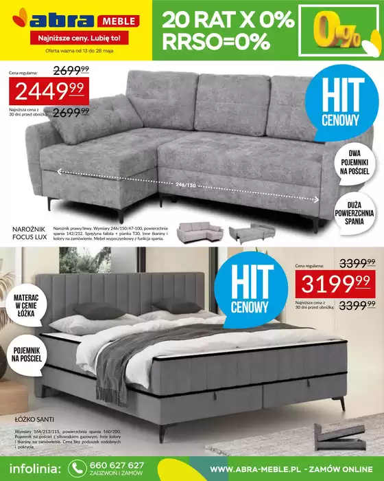 Katalog Abra | Oszczędzaj teraz dzięki naszym ofertom | 2026-05-13T00:00:00.000Z - 2026-05-28T00:00:00.000Z