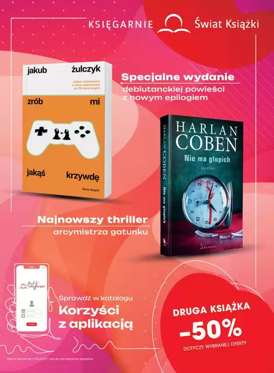 Katalog Świat Książki | Świat Książki gazetka | 2026-05-15T00:00:00.000Z - 2026-06-02T00:00:00.000Z