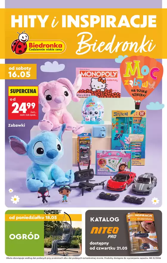 Katalog Biedronka w: Zgierz | Szeroki wybór ofert | 2026-05-16T00:00:00.000Z - 2026-05-30T00:00:00.000Z