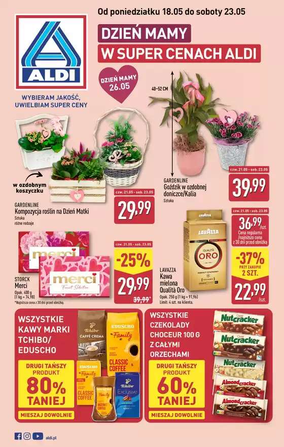 Katalog Aldi w: Łasin | Najlepsze oferty i rabaty | 2026-05-18T00:00:00.000Z - 2026-05-23T00:00:00.000Z