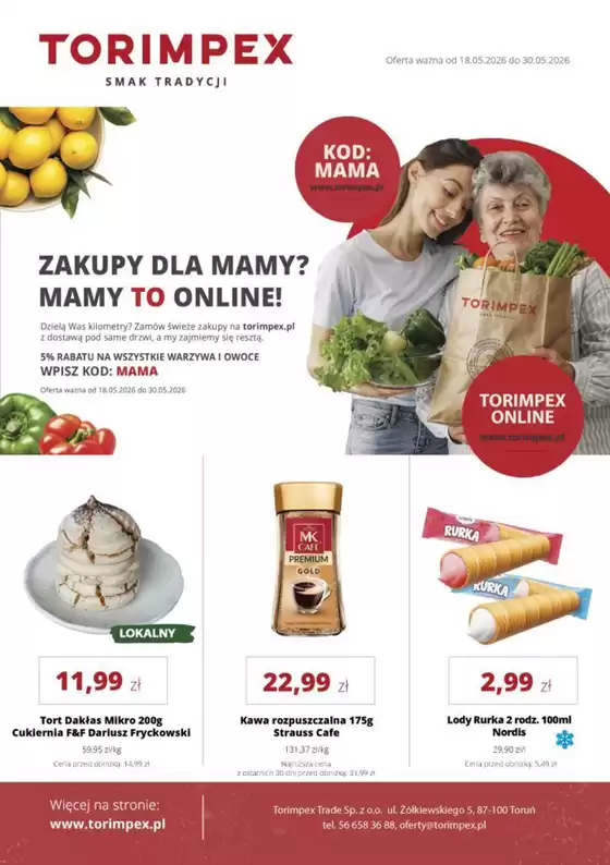Katalog Torimpex | Torimpex gazetka | 2026-05-18T00:00:00.000Z - 2026-05-30T00:00:00.000Z