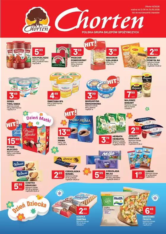 Katalog Chorten | Aktualne oferty i promocje | 2026-05-21T00:00:00.000Z - 2026-05-21T00:00:00.000Z