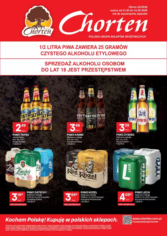Katalog Chorten | Oferty dla łowców okazji | 2026-05-21T00:00:00.000Z - 2026-05-31T00:00:00.000Z