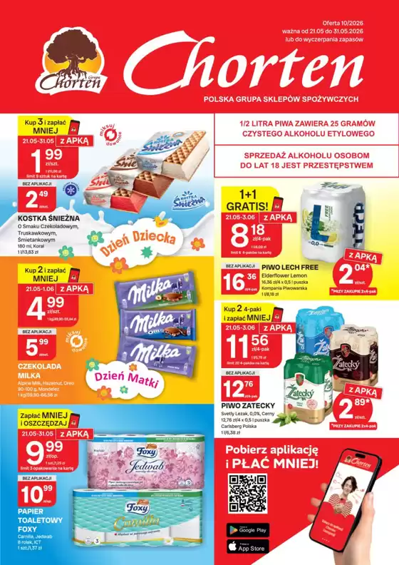 Katalog Chorten | Nowe oferty do odkrycia | 2026-05-21T00:00:00.000Z - 2026-05-31T00:00:00.000Z