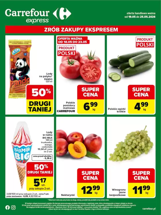 Katalog Carrefour Express w: radlow | Gazetka Express | 2026-05-18T00:00:00.000Z - 2026-05-25T00:00:00.000Z