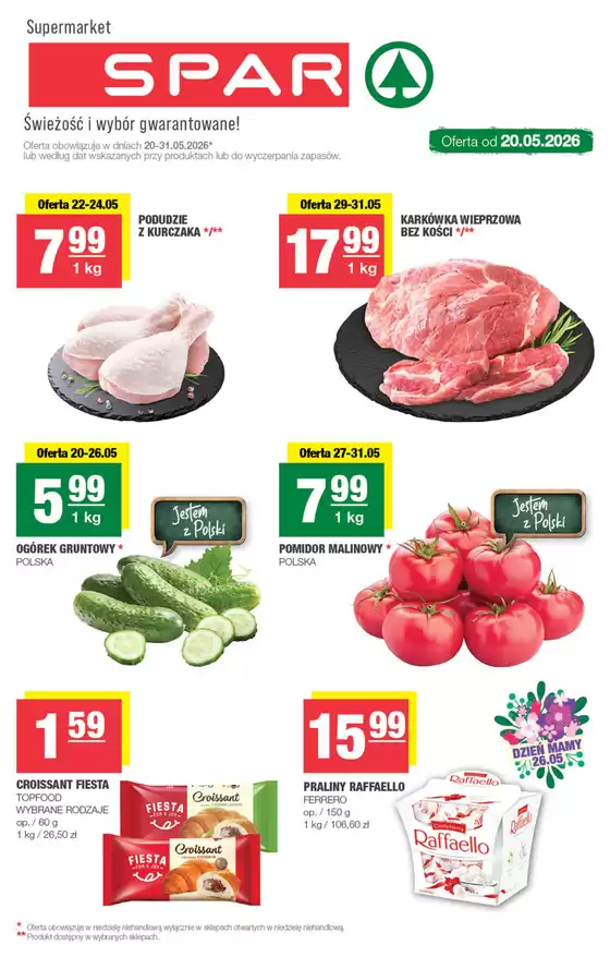 Katalog Spar w: Chróścice | T21 spar 2 | 2026-05-20T00:00:00.000Z - 2026-06-26T00:00:00.000Z