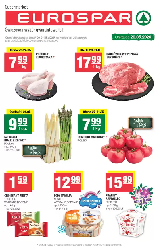 Katalog Spar w: Chróścice | T21 eurospar 2 | 2026-05-20T00:00:00.000Z - 2026-05-31T00:00:00.000Z