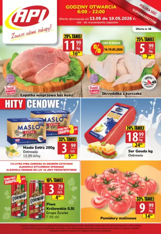 Katalog API MARKET | Hity cenowe | 2026-05-18T00:00:00.000Z - 2026-05-19T00:00:00.000Z