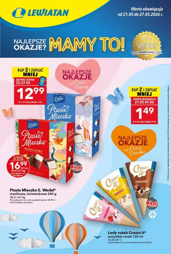 Katalog Lewiatan w: Celestynów | Nasze najlepsze oferty dla Ciebie | 2026-05-21T00:00:00.000Z - 2026-05-27T00:00:00.000Z