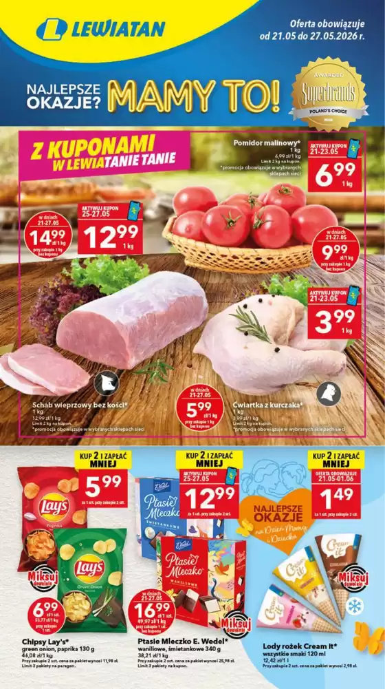 Katalog Lewiatan w: Włocławek | Lewiatan gazetka | 2026-05-21T00:00:00.000Z - 2026-05-27T00:00:00.000Z