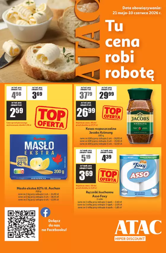 Katalog Auchan w: Rybnik | Gazetka ATAC Hiper Discount | 2026-05-21T00:00:00.000Z - 2026-06-10T00:00:00.000Z