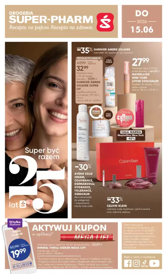 Katalog Super Pharm w: Brudzeń Duży | Super Pharm gazetka | 2026-05-13T00:00:00.000Z - 2026-06-15T00:00:00.000Z