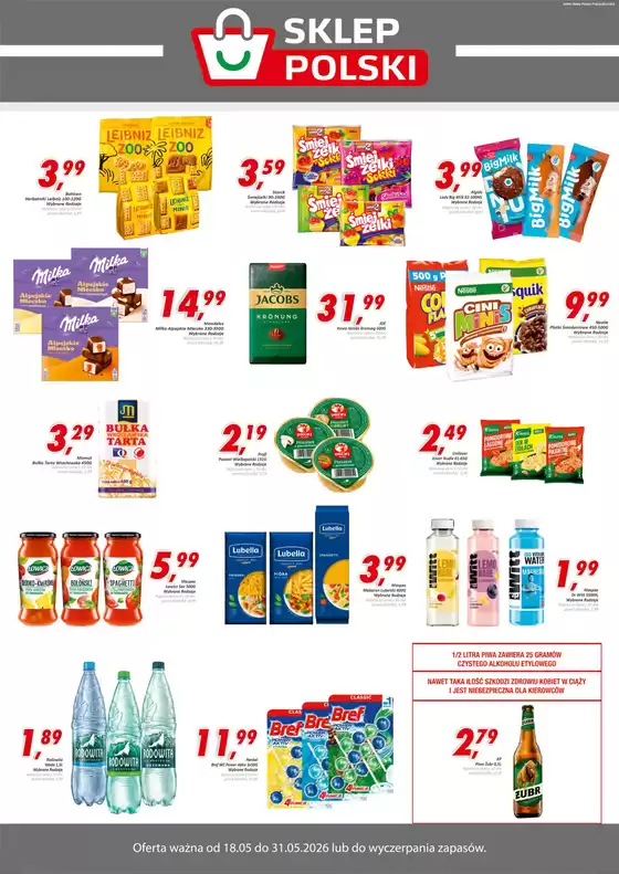 Katalog Sklep Polski w: Celestynów | Plakat 18.05-31.05.2026 | 2026-05-19T00:00:00.000Z - 2026-05-31T00:00:00.000Z