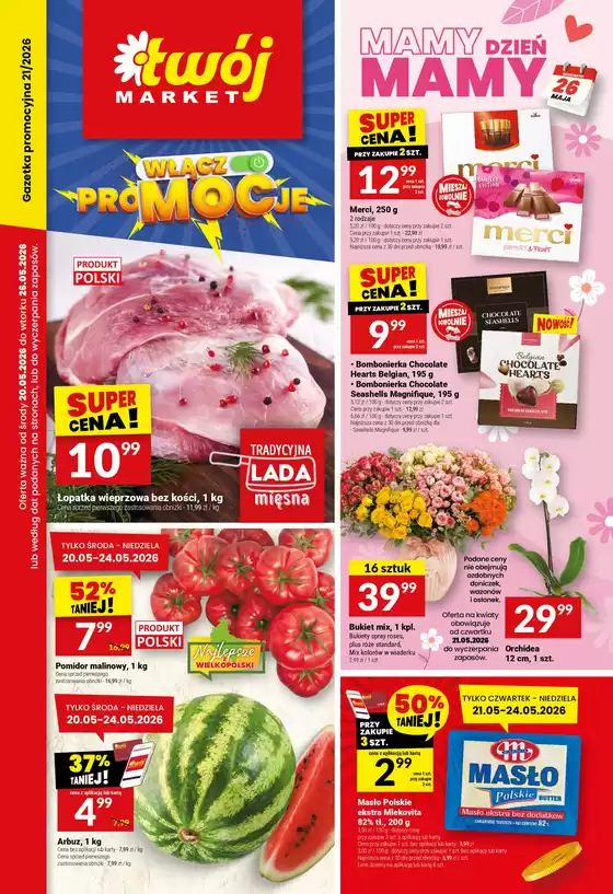 Katalog Twój Market w: Bychawa | Odkryj atrakcyjne oferty | 2026-05-20T00:00:00.000Z - 2026-05-26T00:00:00.000Z