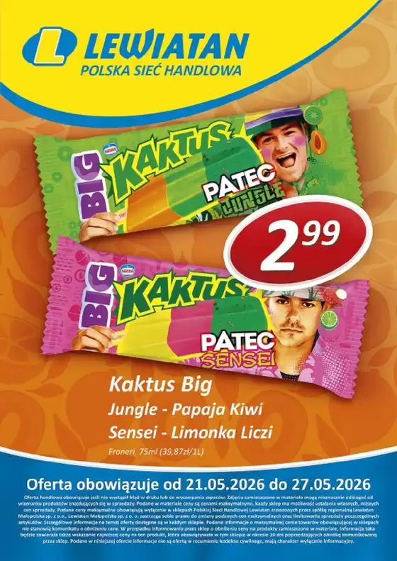 Katalog Lewiatan | Nasze najlepsze okazje | 2026-05-21T00:00:00.000Z - 2026-05-27T00:00:00.000Z