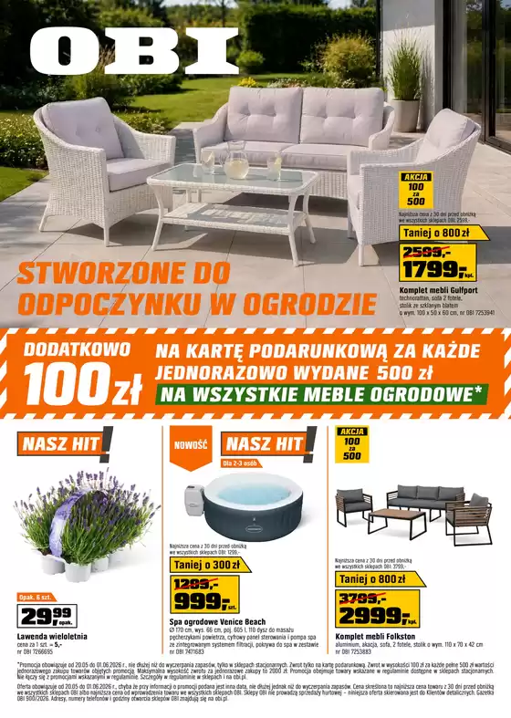 Katalog OBI w: Zamość | Katalog OBI | 2026-05-20T00:00:00.000Z - 2026-06-01T00:00:00.000Z