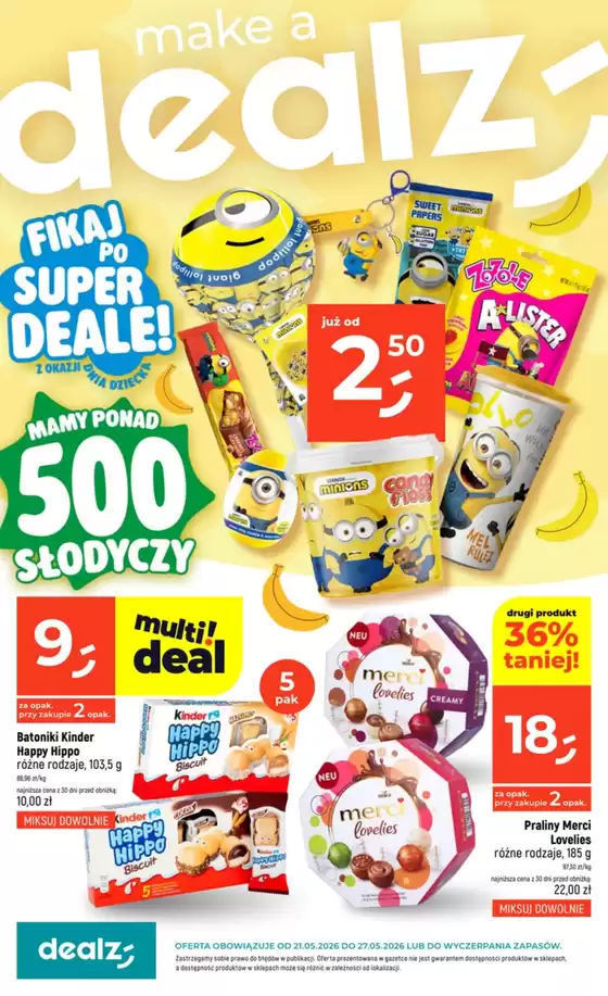 Katalog Dealz w: Zamość | Nowe oferty do odkrycia | 2026-05-21T00:00:00.000Z - 2026-05-27T00:00:00.000Z