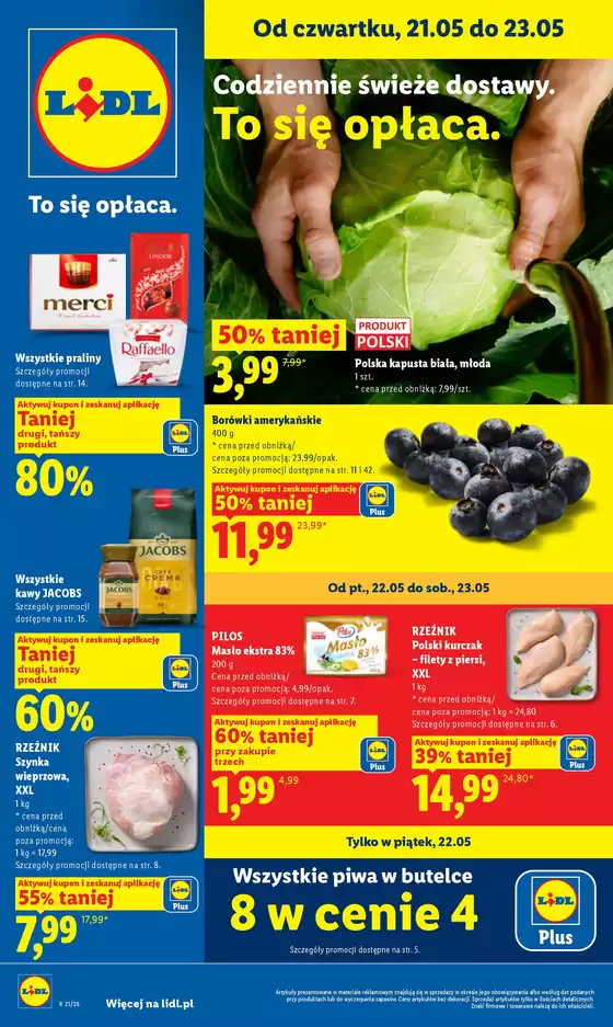 Katalog Lidl w: Zamość | Gazetka od 21.05 | 2026-05-21T00:00:00.000Z - 2026-05-23T00:00:00.000Z
