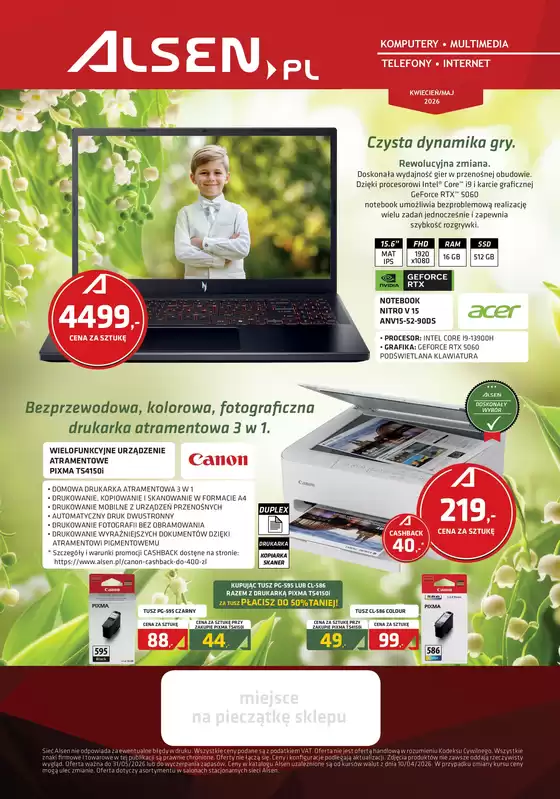 Katalog Alsen.pl w: Czeladź | Gazetka maj | 2026-05-20T00:00:00.000Z - 2026-05-31T00:00:00.000Z
