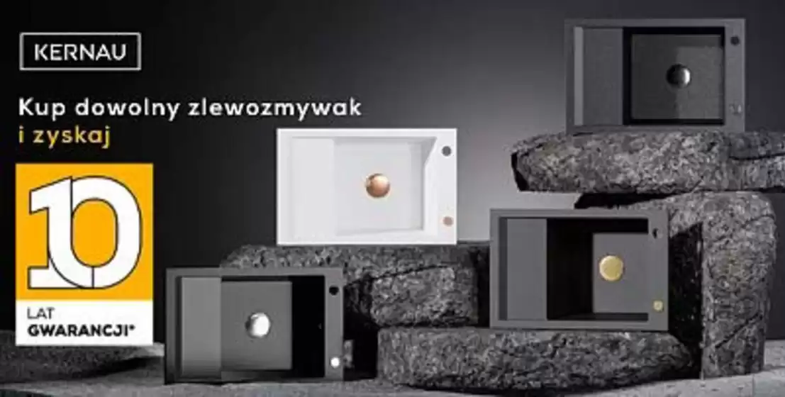 Katalog Kernau w: Szczytna | Kup dowolny zlewozmywak i zyskaj | 2026-05-20T00:00:00.000Z - 2026-12-31T00:00:00.000Z