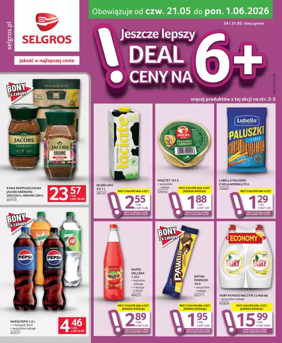 Katalog Selgros | Oferta dla profesjonalistów | 2026-05-21T00:00:00.000Z - 2026-06-01T00:00:00.000Z