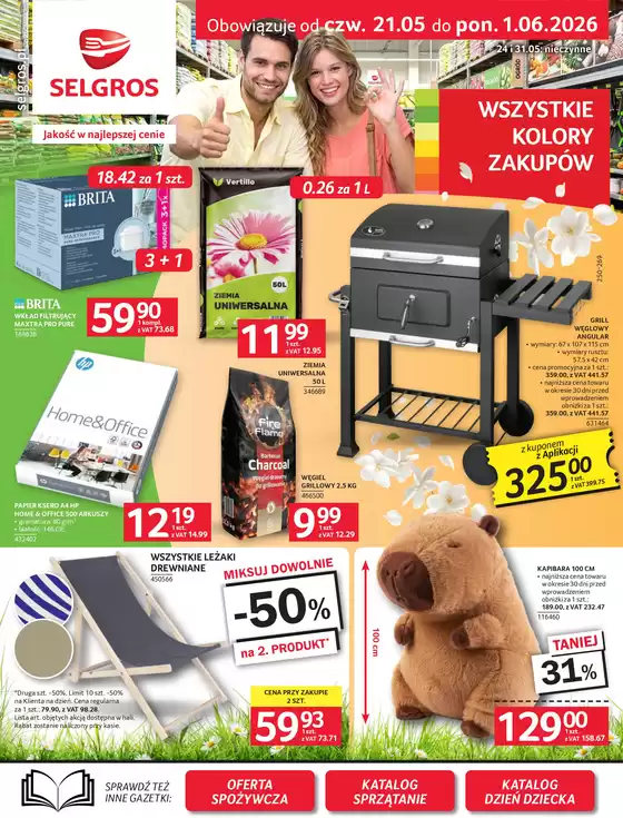 Katalog Selgros | Oferta Przemysłowa | 2026-05-21T00:00:00.000Z - 2026-06-01T00:00:00.000Z