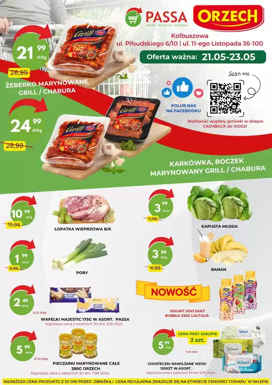 Katalog Orzech | Świetna oferta dla łowców okazji | 2026-05-21T00:00:00.000Z - 2026-05-23T00:00:00.000Z