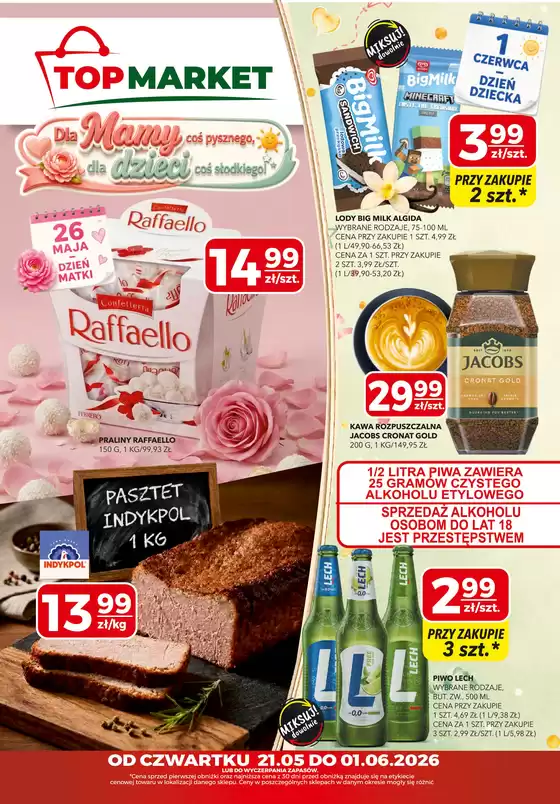Katalog Polska Grupa Supermarketów | Die Mamy dla dzieci cof pyraga coś słodkiego | 2026-05-22T00:00:00.000Z - 2026-06-01T00:00:00.000Z