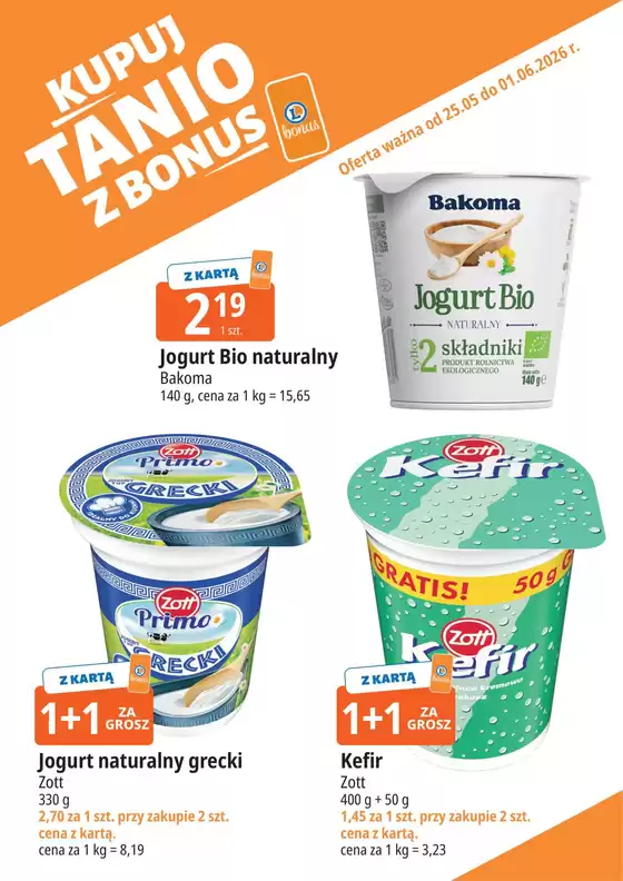 Katalog E.Leclerc w: Konstancin-Jeziorna | Nasze najlepsze oferty dla Ciebie | 2026-05-25T00:00:00.000Z - 2026-06-01T00:00:00.000Z
