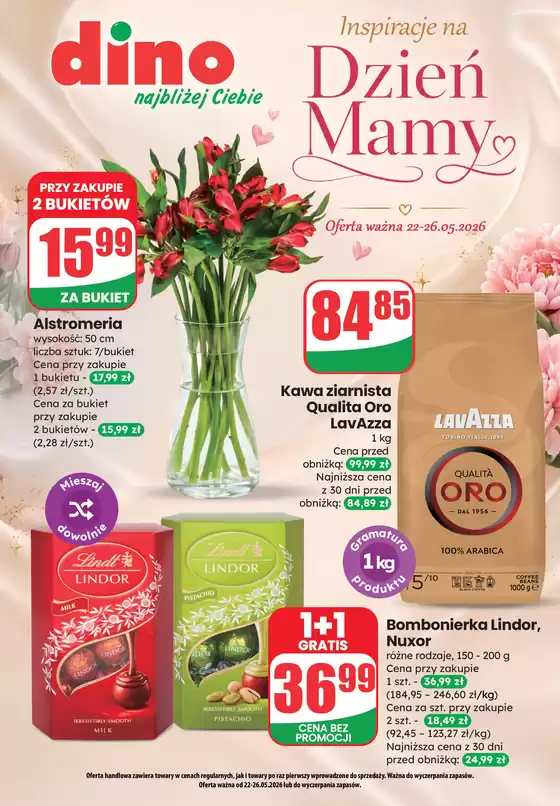 Katalog Dino w: Konstancin-Jeziorna | Katalog dzien mamy 2026 7 stron vr4 1x | 2026-05-22T00:00:00.000Z - 2026-05-26T00:00:00.000Z