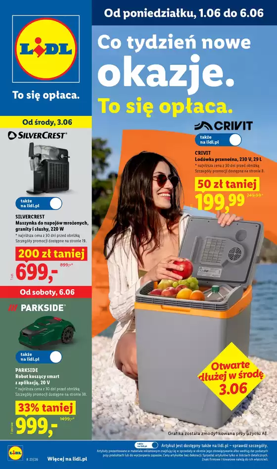 Katalog Lidl w: Bodzentyn | Katalog ważny od 1.06 do 6.06 | 2026-06-01T00:00:00.000Z - 2026-06-06T00:00:00.000Z