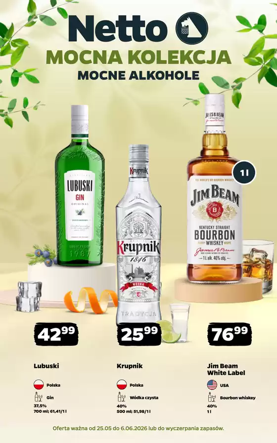 Katalog Netto w: Leszno (Wielkopolskie) | Mocna kolekcja mocne alkohole | 2026-05-25T00:00:00.000Z - 2026-06-06T00:00:00.000Z