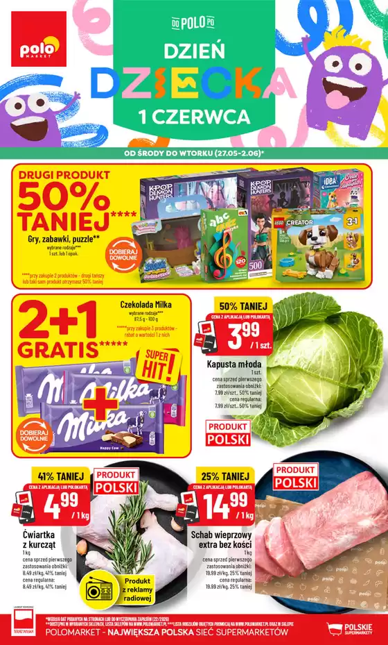 Katalog Polomarket w: Brudzeń Duży | Gazetka POLOmarket | 2026-05-27T00:00:00.000Z - 2026-06-02T00:00:00.000Z