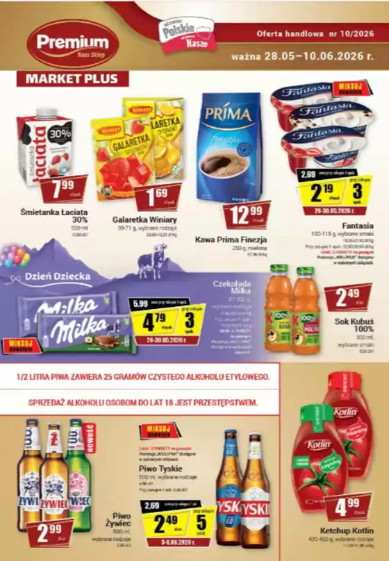 Katalog Premium Nasz Sklep w: Cieszyn | Oferta ważna 28.05-10.06.2026 г. | 2026-05-28T00:00:00.000Z - 2026-06-10T00:00:00.000Z