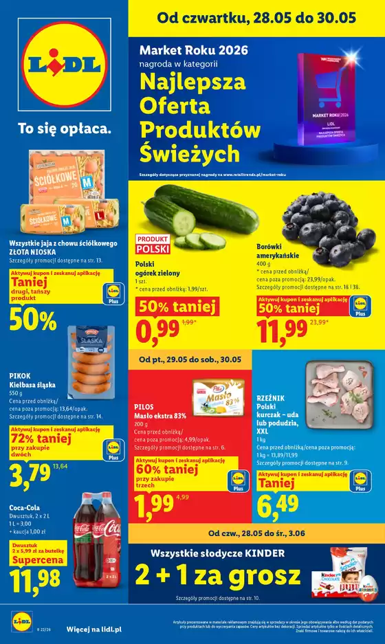 Katalog Lidl | Gazetka od 28.05 | 2026-05-28T00:00:00.000Z - 2026-05-30T00:00:00.000Z