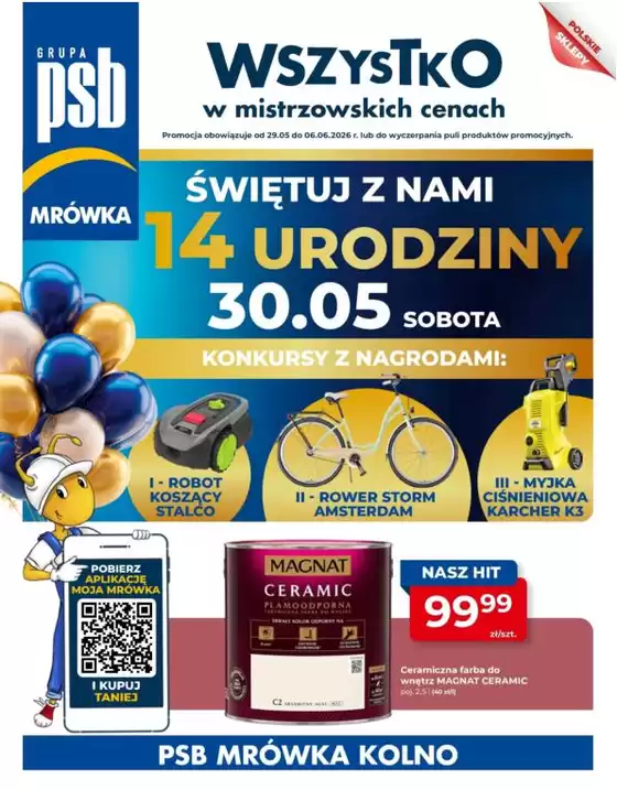 Katalog Mrówka w: Dąbrowa Górnicza | Aktualne okazje i oferty | 2026-05-29T00:00:00.000Z - 2026-06-06T00:00:00.000Z