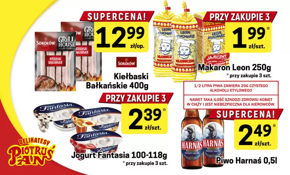 Katalog Delikatesy Piotruś Pan w: Nowa Sól | Oferta tygodnia | 2026-05-28T00:00:00.000Z - 2026-06-03T00:00:00.000Z