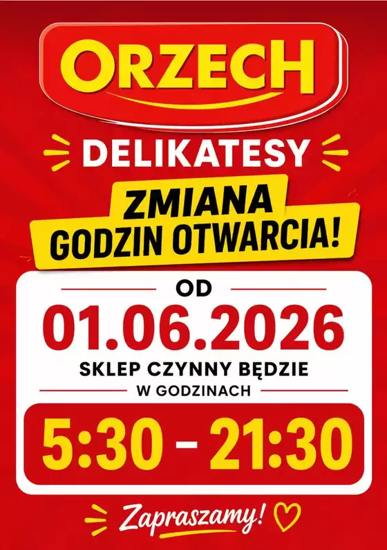 Katalog Orzech w: Libertów | Świetna oferta dla łowców okazji | 2026-05-30T00:00:00.000Z - 2026-06-13T00:00:00.000Z