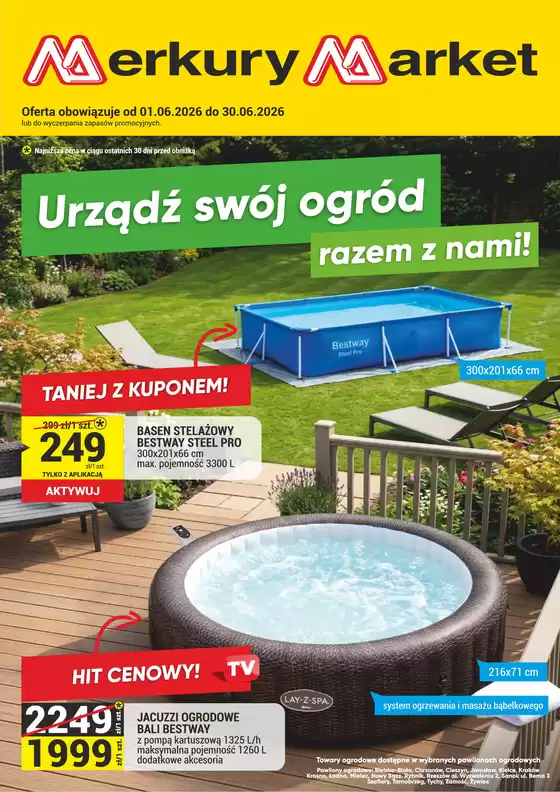 Katalog Merkury Market w: Sanok | Odkryj atrakcyjne oferty | 2026-06-01T00:00:00.000Z - 2026-06-30T00:00:00.000Z