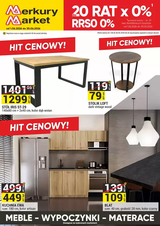 Katalog Merkury Market w: Wieliczka | Najlepsze oferty dla wszystkich klientów | 2026-06-01T00:00:00.000Z - 2026-06-30T00:00:00.000Z