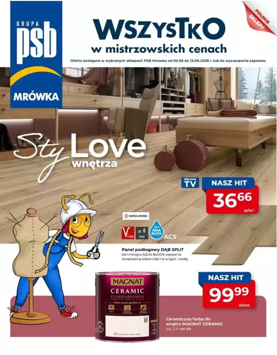 Katalog Mrówka w: Myszków | Aktualne oferty i promocje | 2026-06-03T00:00:00.000Z - 2026-06-13T00:00:00.000Z