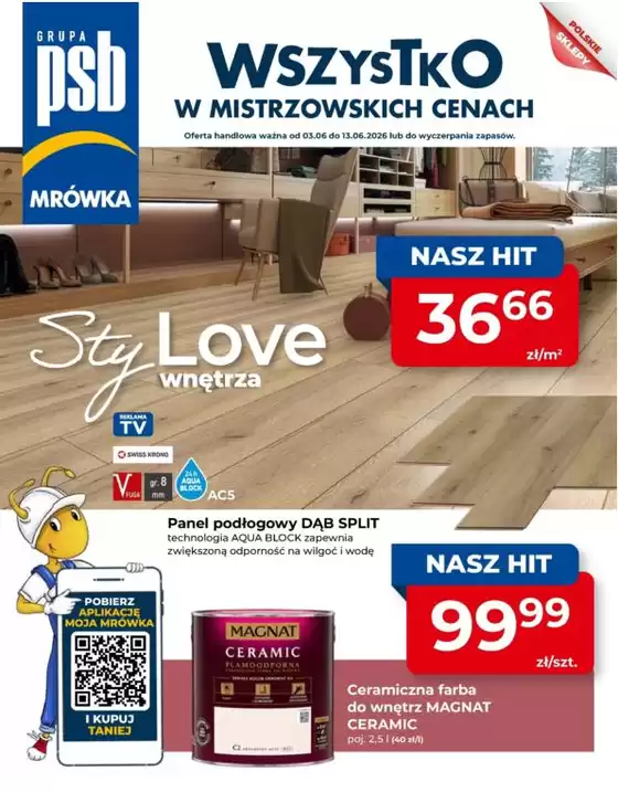 Katalog Mrówka w: Myszków | Rabaty i promocje | 2026-06-03T00:00:00.000Z - 2026-06-13T00:00:00.000Z