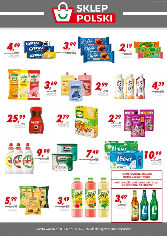 Katalog Sklep Polski | Oferta wazna od 01.06 do 14.06.2026 | | 2026-06-01T00:00:00.000Z - 2026-06-14T00:00:00.000Z