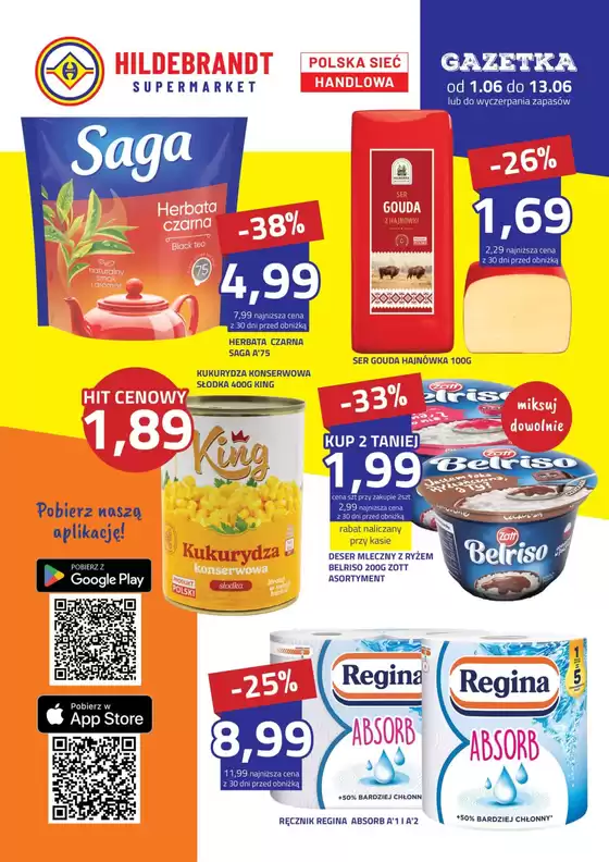 Katalog Hildebrandt | Gazetka do 13.06  | 2026-06-01T00:00:00.000Z - 2026-06-13T00:00:00.000Z