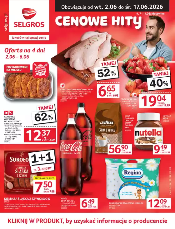 Katalog Selgros | Oferta Spożywcza | 2026-06-02T00:00:00.000Z - 2026-06-17T00:00:00.000Z