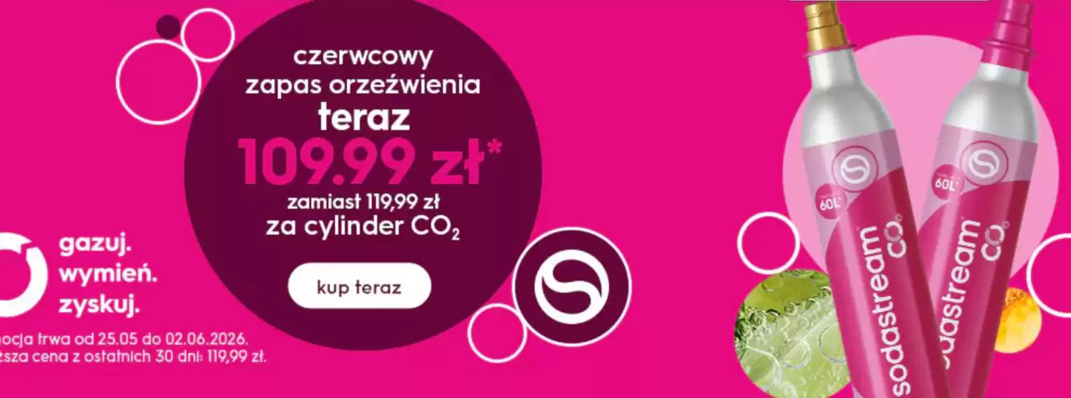 Katalog Soda w: Miłakowo | Czerwcowy zapas orzeźwienia teraz 109.99 zł | 2026-06-02T00:00:00.000Z - 2026-06-02T00:00:00.000Z