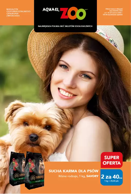 Katalog Aqua el ZOO w: Miłakowo | Super oferta  | 2026-06-02T00:00:00.000Z - 2026-06-30T00:00:00.000Z